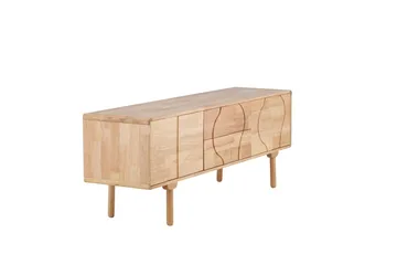 Skap VIND Skärhamn Natur 45 x 180 x 65 - natur - Oppbevaring - Oppbevaringsmøbler - Sideboard & skjenker
