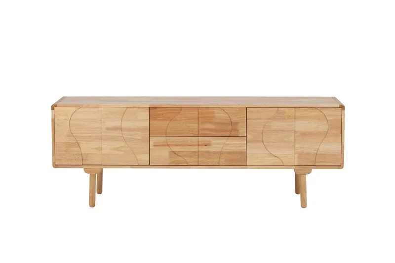 Skap VIND Skärhamn Natur 45 x 180 x 65 - natur - Oppbevaring - Oppbevaringsmøbler - Sideboard & skjenker