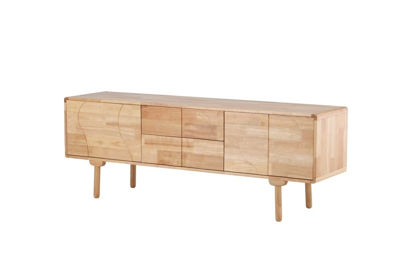 Skap VIND Skärhamn Natur 45 x 180 x 65 - natur - Oppbevaring - Oppbevaringsmøbler - Sideboard & skjenker