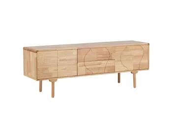 Skap VIND Skärhamn Natur 45 x 180 x 65 - natur - Oppbevaring - Oppbevaringsmøbler - Sideboard & skjenker