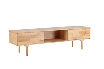 Skap VIND Skärhamn Natur 45 x 200 x 55 - natur - Oppbevaring - Oppbevaringsmøbler - Sideboard & skjenker