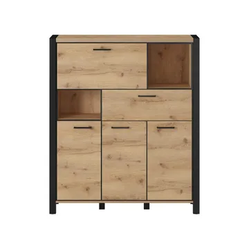 Skjenk Aktiv 3 dører 1 skuff 1 klaffedør - Oppbevaring - Oppbevaringsmøbler - Sideboard & skjenker