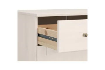 Skjenk Alby 125x38x85 cm, Hvit - 125x38x85 cm, Hvit - Oppbevaring - Oppbevaringsmøbler - Sideboard & skjenker