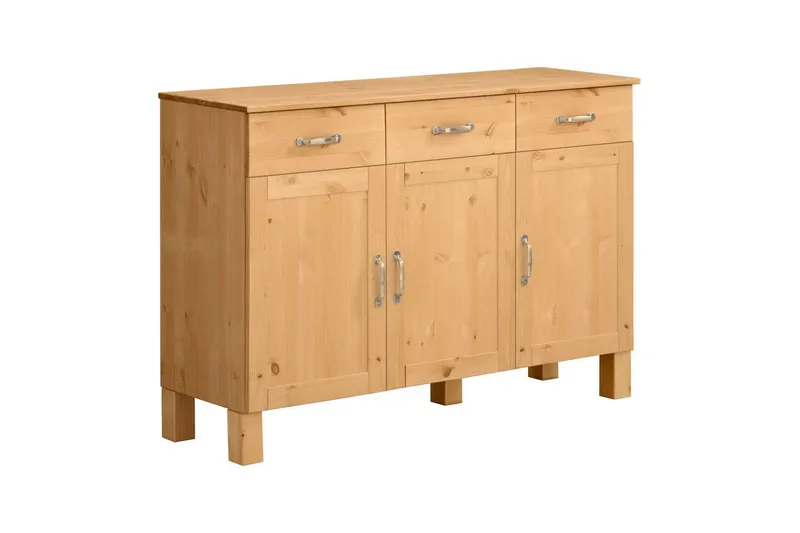 Skjenk Alby 125x38x85 cm, Natur - 125x38x85 cm, Natur - Oppbevaring - Oppbevaringsmøbler - Sideboard & skjenker