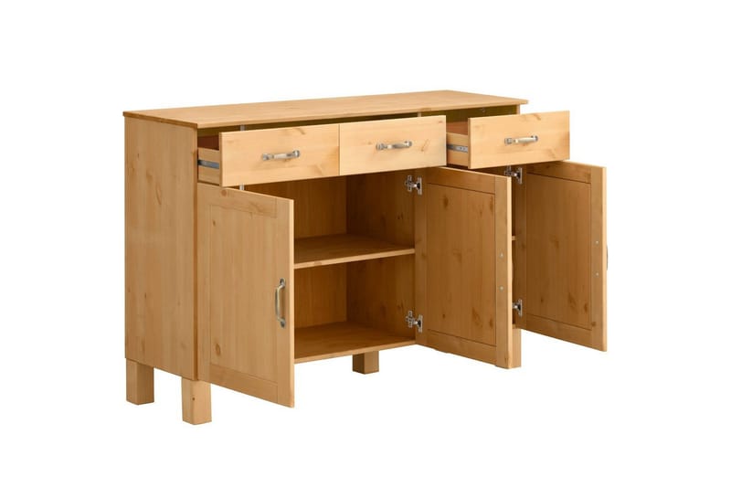 Skjenk Alby 125x38x85 cm, Natur - 125x38x85 cm, Natur - Oppbevaring - Oppbevaringsmøbler - Sideboard & skjenker