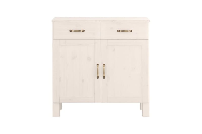 Skjenk Alby 85x38x85 cm, Hvit - 85x38x85 cm, Hvit - Oppbevaring - Oppbevaringsmøbler - Sideboard & skjenker