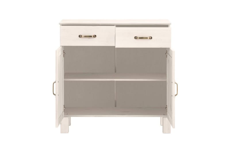 Skjenk Alby 85x38x85 cm, Hvit - 85x38x85 cm, Hvit - Oppbevaring - Oppbevaringsmøbler - Sideboard & skjenker