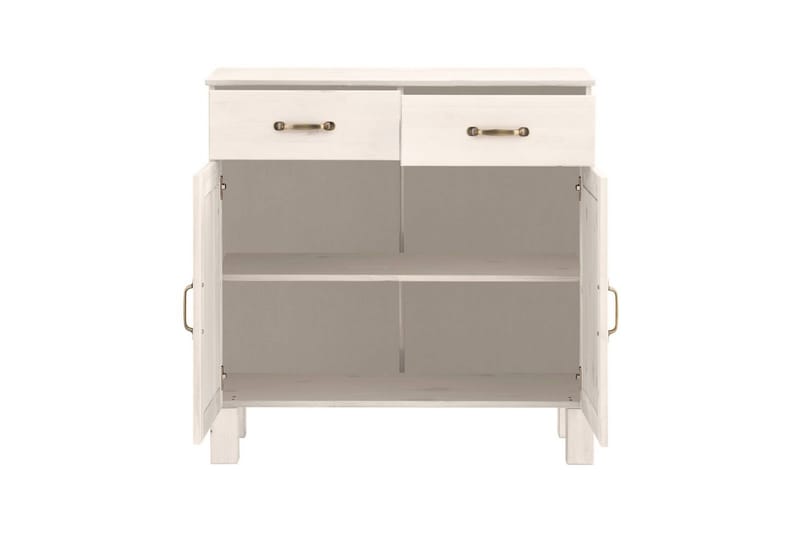 Skjenk Alby 85x38x85 cm, Hvit - 85x38x85 cm, Hvit - Oppbevaring - Oppbevaringsmøbler - Sideboard & skjenker