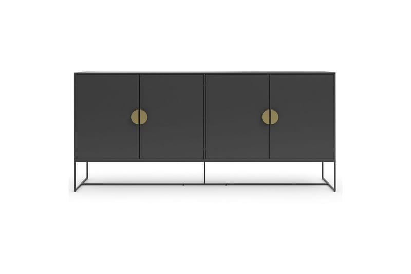 Skjenk Asia Antrasitt - Antrasitt - Oppbevaring - Oppbevaringsmøbler - Sideboard & skjenker