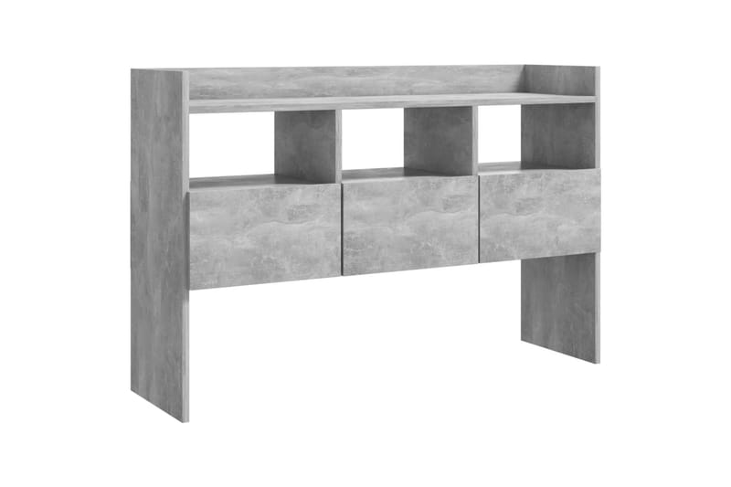 Skjenk betonggrå 105x30x70 cm sponplate - Grå - Sideboard & skjenker