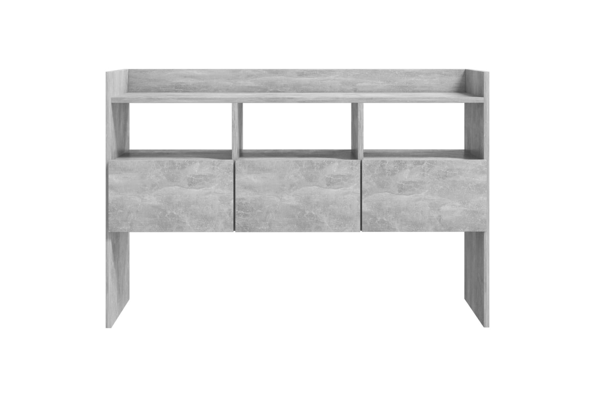 Skjenk betonggrå 105x30x70 cm sponplate - Grå - Oppbevaring - Oppbevaringsmøbler - Sideboard & skjenker