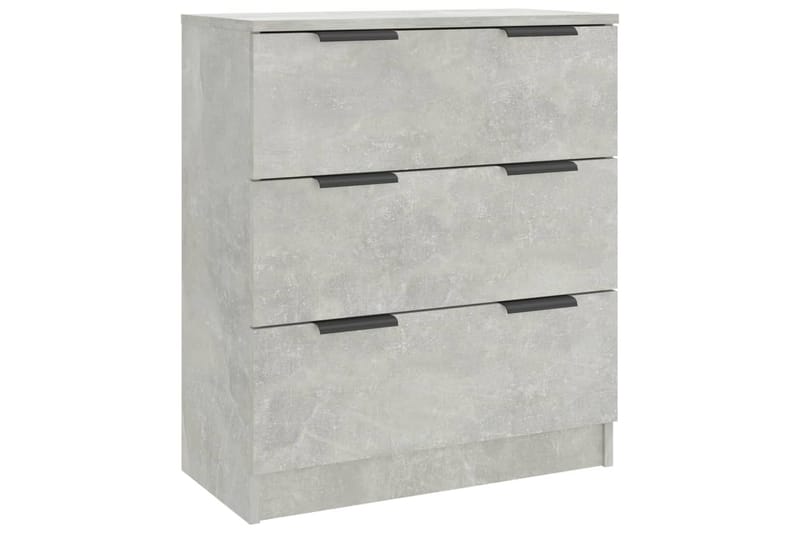 Skjenk betonggrå 60x30x70 cm konstruert tre - Grå - Sideboard & skjenker