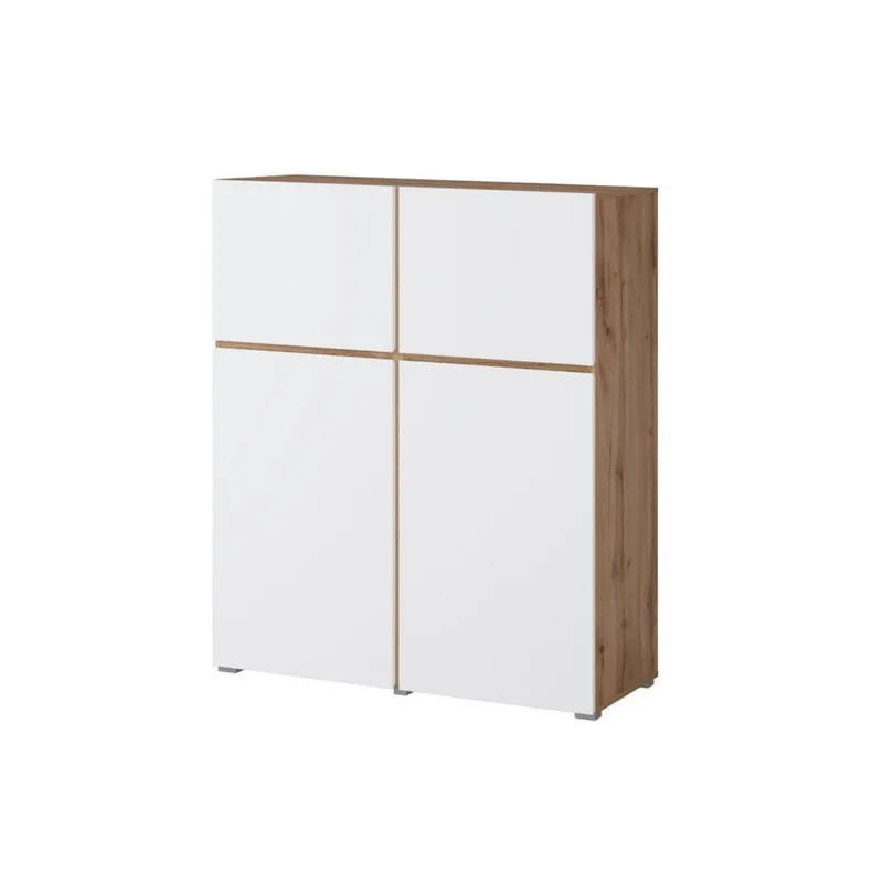 Skjenk Cross 4 Dører, Hvit