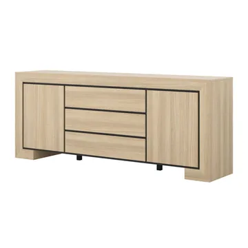 Skjenk Cuba II 2 dører med 3 skuffer - Oppbevaring - Oppbevaringsmøbler - Sideboard & skjenker