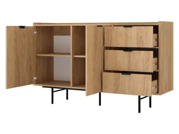 skjenk Edison Hickory-eik - Hickory-eik - Oppbevaring - Oppbevaringsmøbler - Sideboard & skjenker