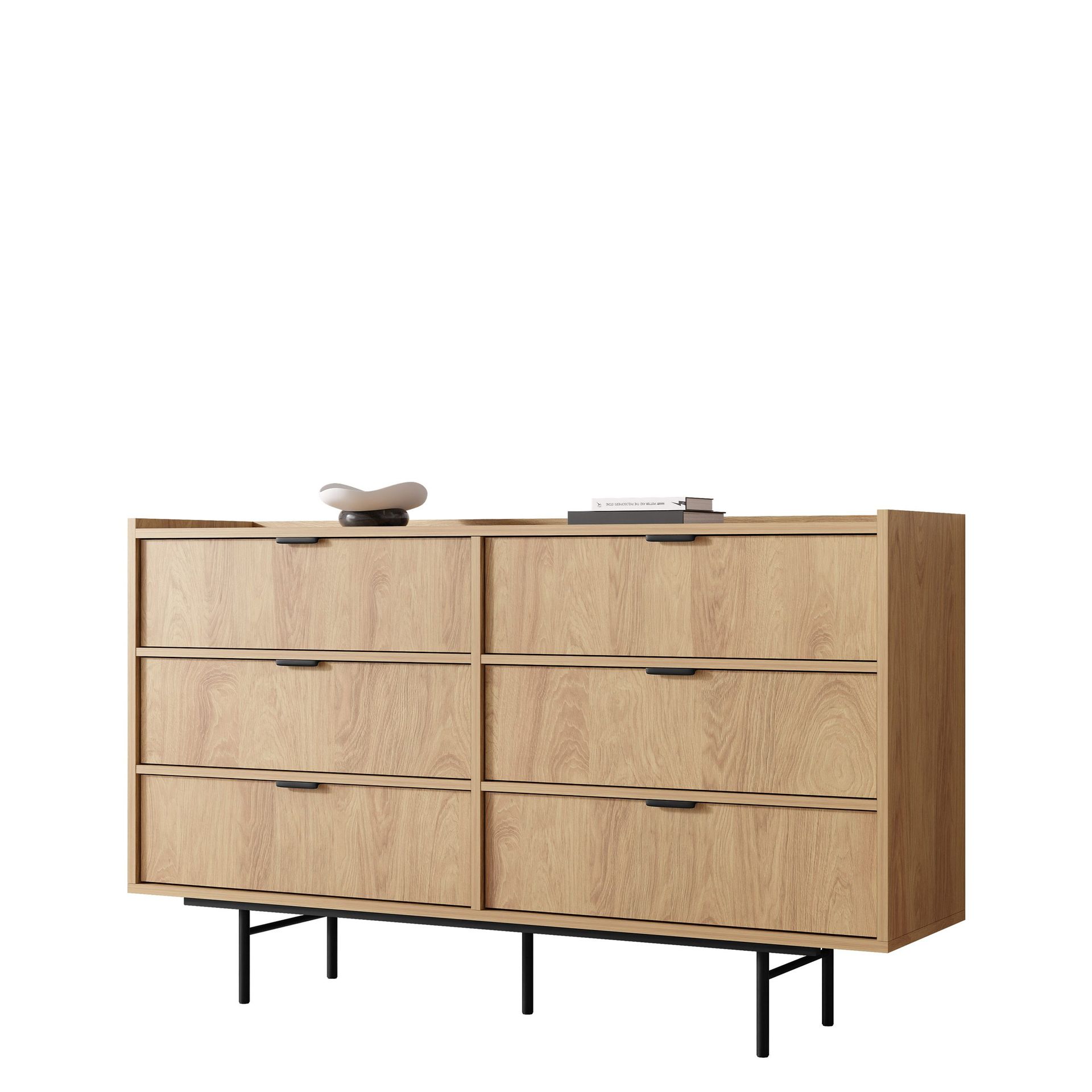 skjenk Edison Hickory-eik - Hickory-eik
