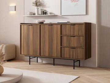 skjenk Edison Valnøtt - Valnøtt - Oppbevaring - Oppbevaringsmøbler - Sideboard & skjenker