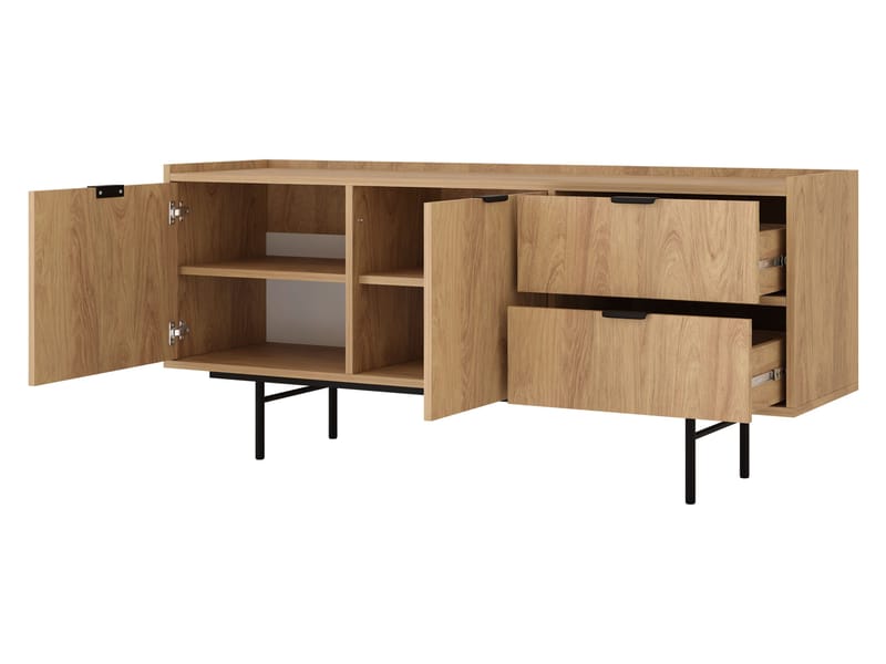 skjenk Edison Valnøtt - Valnøtt - Oppbevaring - Oppbevaringsmøbler - Sideboard & skjenker