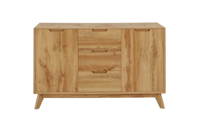 Skjenk Ezra 120x40x75 cm, Wotan eik - 120x40x75 cm, Wotan eik - Oppbevaring - Oppbevaringsmøbler - Sideboard & skjenker