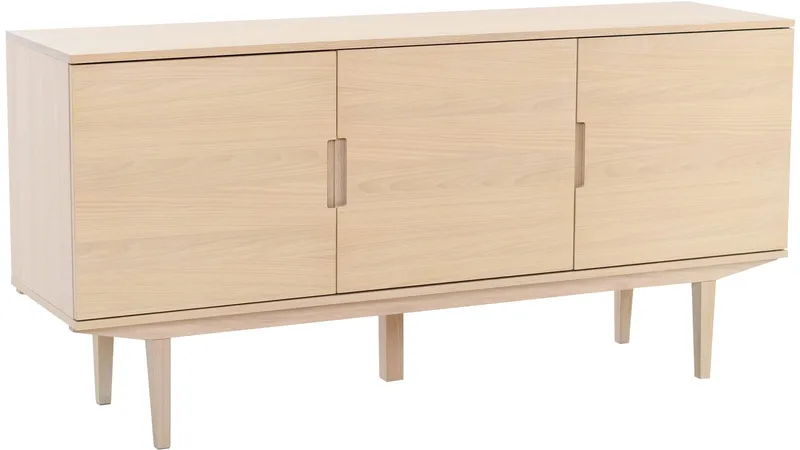 Skjenk Falmar med 3 Dører - Hvitpigmentert - Oppbevaring - Oppbevaringsmøbler - Sideboard & skjenker