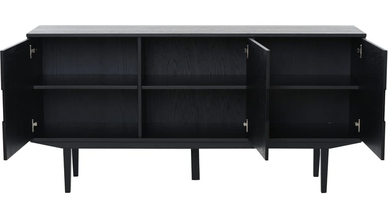 Skjenk Falmar med 3 Dører - svart - Oppbevaring - Oppbevaringsmøbler - Sideboard & skjenker