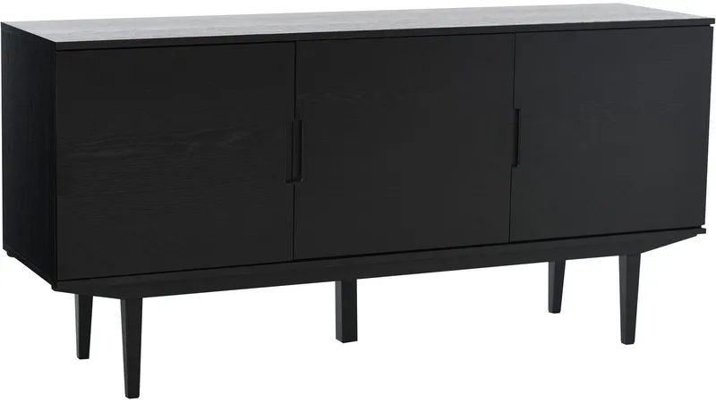 Skjenk Falmar med 3 Dører - svart - Oppbevaring - Oppbevaringsmøbler - Sideboard & skjenker