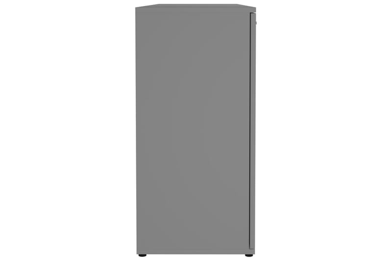 Skjenk grå 120x35,5x75 cm sponplate - Grå - Sideboard & skjenker