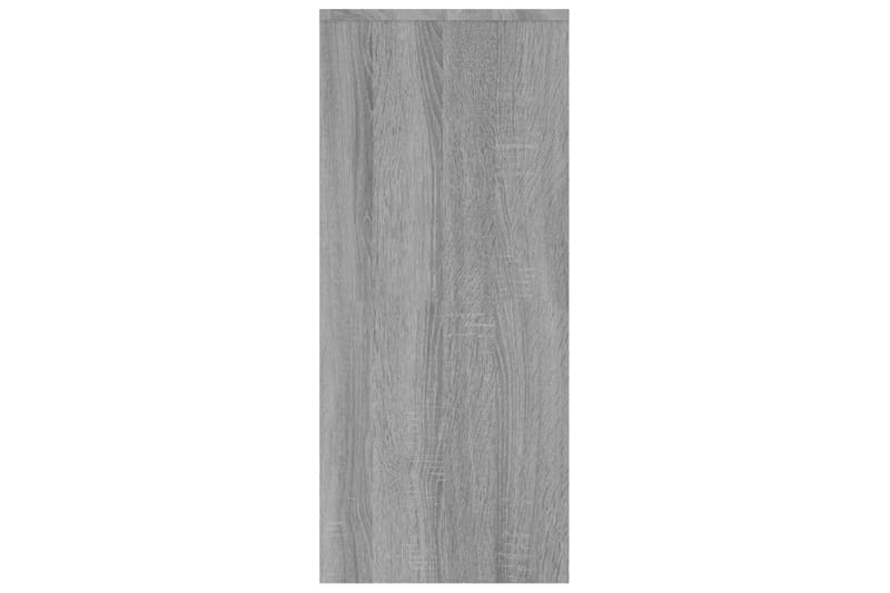 Skjenk grå sonoma eik 102x33x75 cm sponplate - Grå - Oppbevaring - Oppbevaringsmøbler - Sideboard & skjenker