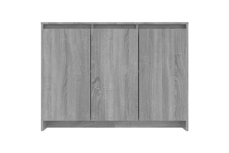 Skjenk grå sonoma eik 102x33x75 cm sponplate - Grå - Oppbevaring - Oppbevaringsmøbler - Sideboard & skjenker