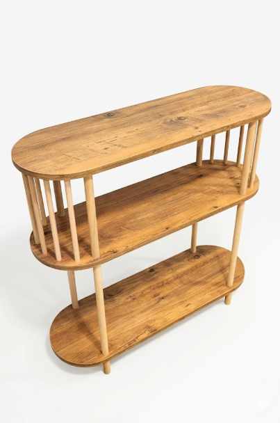 Skjenk Hanah Home Peka Slim (90 x 90 x 30 cm) Furu, Furu