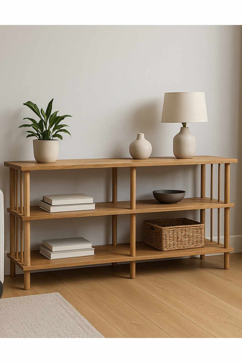 Skjenk Hanah Home Peka Wide (120 x 73 x 30 cm) Furu - Furu - Oppbevaring - Oppbevaringsmøbler - Sideboard & skjenker