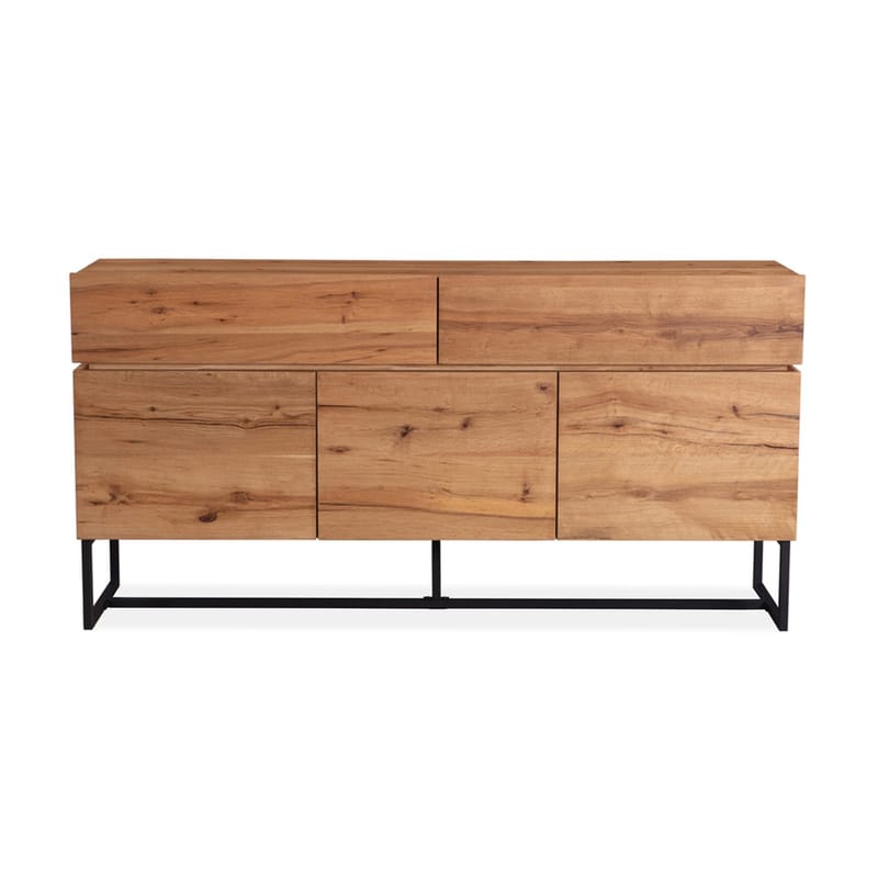 Skjenk HOME4YOU Byron 160x41x80 cm eik - eik - Oppbevaring - Oppbevaringsmøbler - Sideboard & skjenker