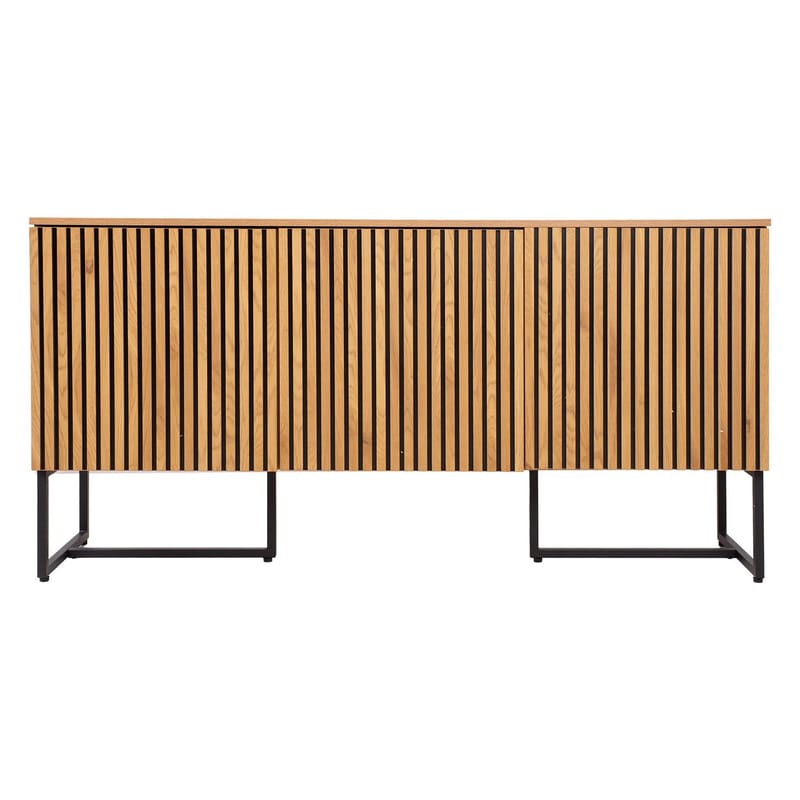 Skjenk HOME4YOU Hampton 160x40x80 cm Melamin med eikebark - eikebark - Oppbevaring - Oppbevaringsmøbler - Sideboard & skjenker
