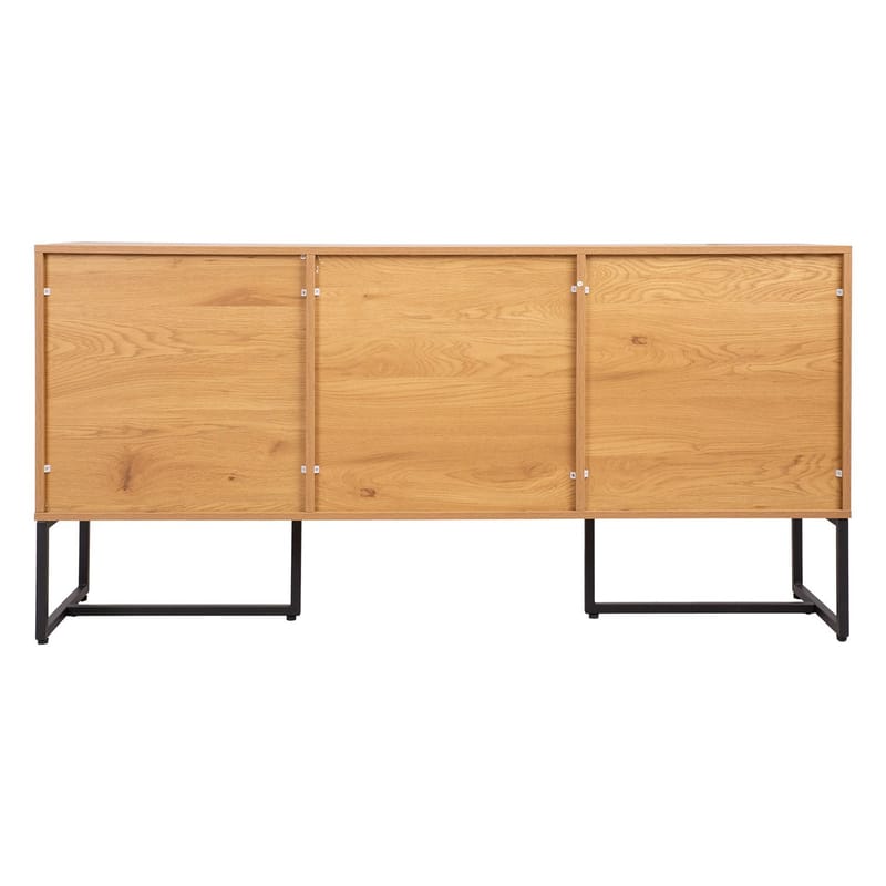 Skjenk HOME4YOU Hampton 160x40x80 cm Melamin med eikebark - eikebark - Oppbevaring - Oppbevaringsmøbler - Sideboard & skjenker