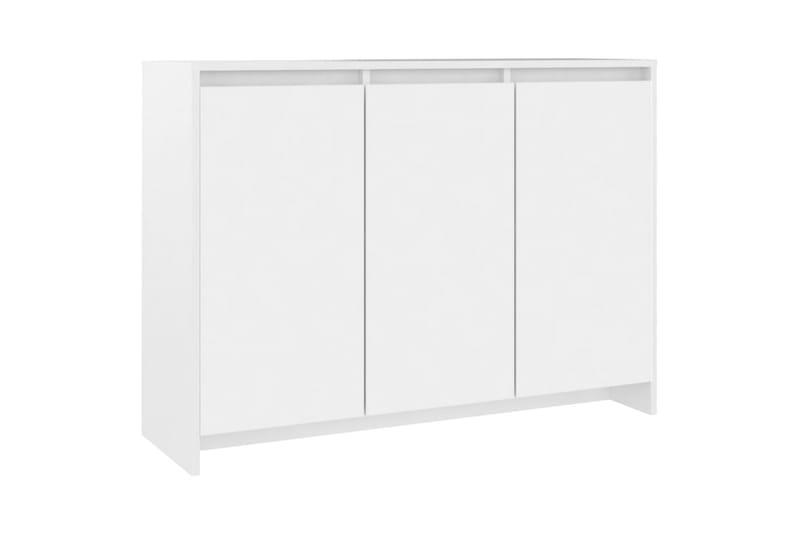 Skjenk hvit 102x33x75 cm sponplate - Hvit - Oppbevaring - Oppbevaringsmøbler - Sideboard & skjenker