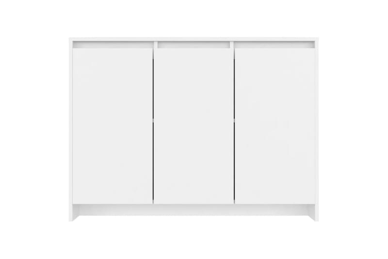 Skjenk hvit 102x33x75 cm sponplate - Hvit - Sideboard & skjenker