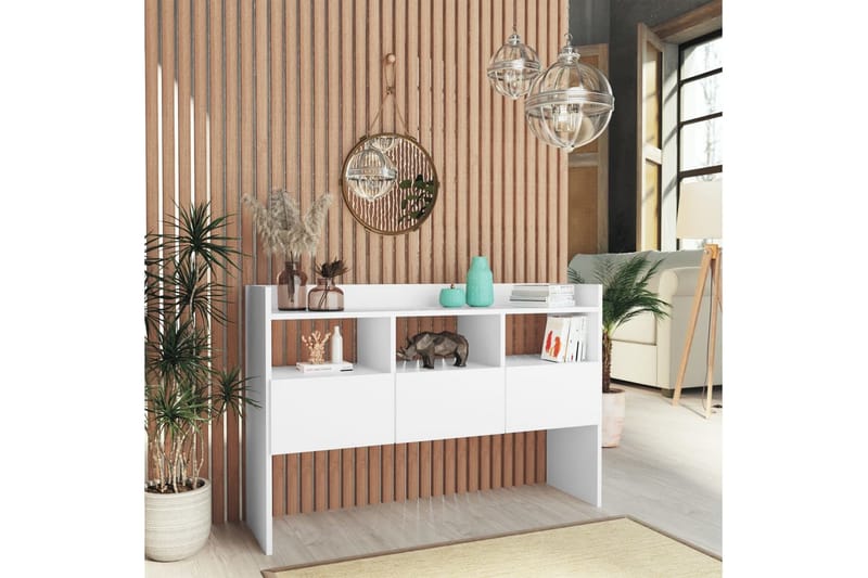 Skjenk hvit 105x30x70 cm sponplate - Hvit - Oppbevaring - Oppbevaringsmøbler - Sideboard & skjenker