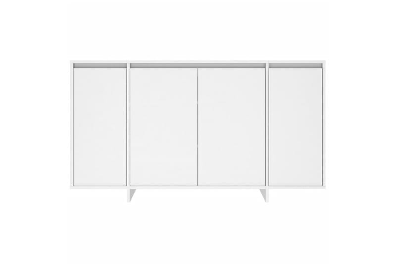 Skjenk hvit 135x41x75 cm sponplate - Hvit - Sideboard & skjenker