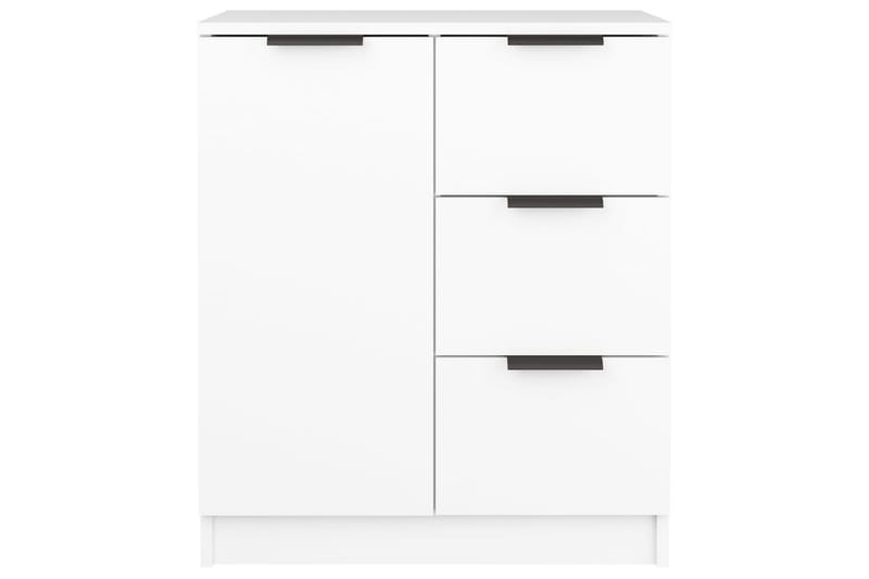 Skjenk hvit 60x30x70 cm konstruert tre - Hvit - Sideboard & skjenker