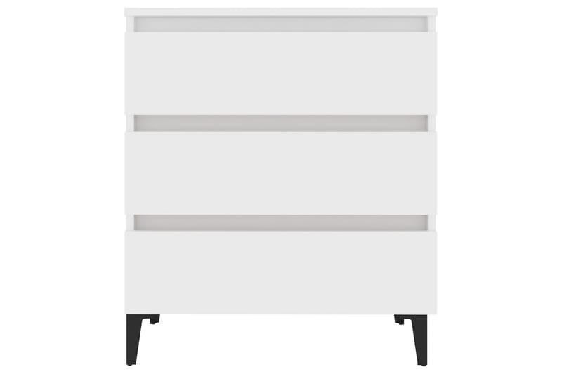 Skjenk hvit 60x35x69 cm sponplate - Hvit - Sideboard & skjenker