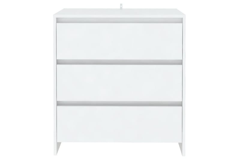 Skjenk hvit 70x41x75 cm sponplate - Hvit - Oppbevaring - Oppbevaringsmøbler - Sideboard & skjenker
