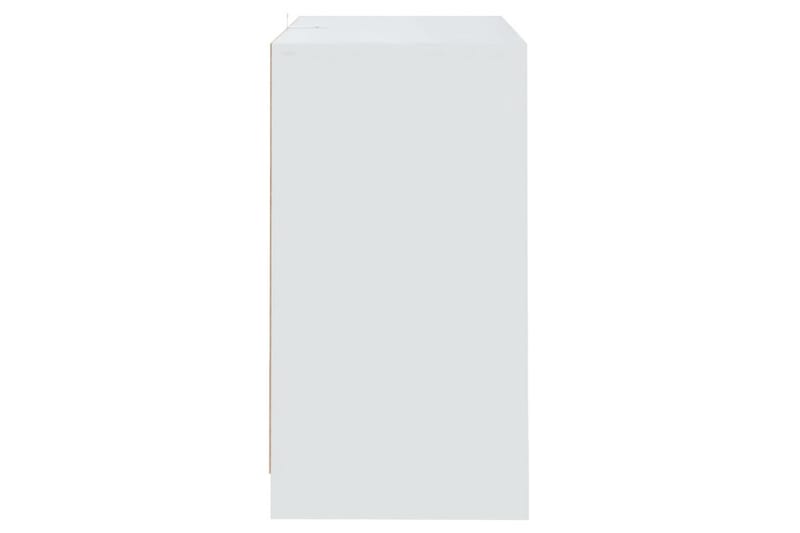Skjenk hvit 70x41x75 cm sponplate - Hvit - Sideboard & skjenker