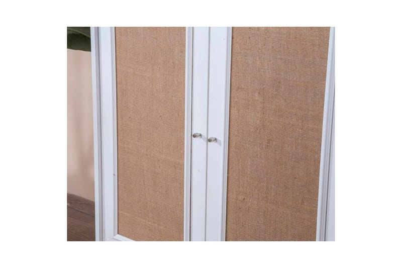 Skjenk Jatinder Hvit / Eik - Natur/Hvit - Oppbevaring - Oppbevaringsmøbler - Sideboard & skjenker