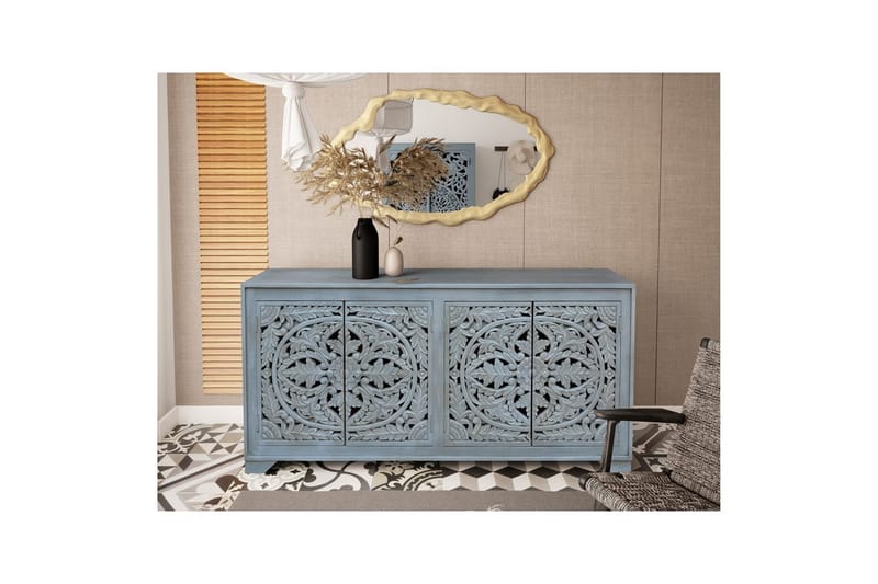 Skjenk Kalita Grå - Grå - Oppbevaring - Oppbevaringsmøbler - Sideboard & skjenker