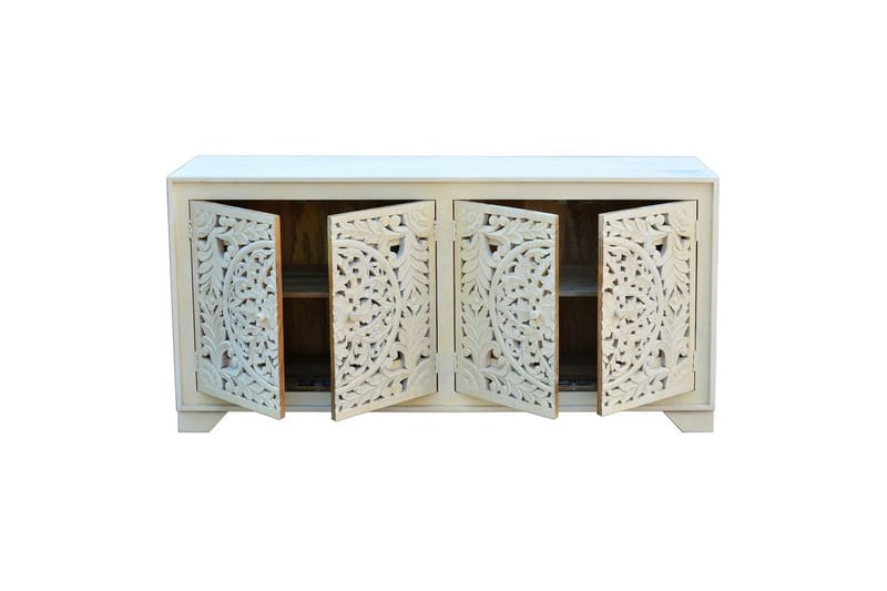 Skjenk Kalita Hvit - Hvit - Oppbevaring - Oppbevaringsmøbler - Sideboard & skjenker