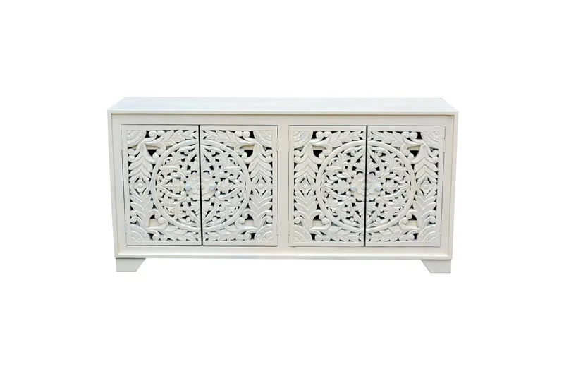 Skjenk Kalita Hvit - Hvit - Oppbevaring - Oppbevaringsmøbler - Sideboard & skjenker