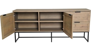 Skjenk Lindor - oljet grå eikefiner - Oppbevaring - Oppbevaringsmøbler - Sideboard & skjenker