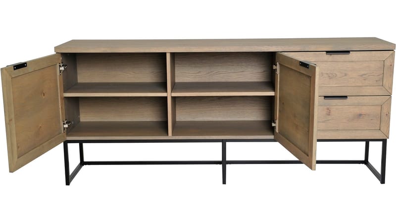 Skjenk Lindor - oljet grå eikefiner - Oppbevaring - Oppbevaringsmøbler - Sideboard & skjenker