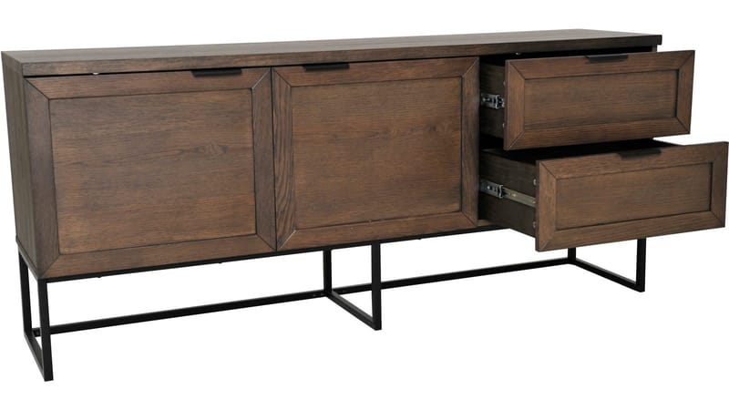 Skjenk Lindor Oljet - Oljet brun eikefiner - Oppbevaring - Oppbevaringsmøbler - Sideboard & skjenker