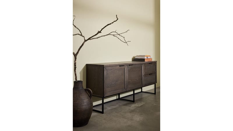 Skjenk Lindor Oljet - Oljet brun eikefiner - Oppbevaring - Oppbevaringsmøbler - Sideboard & skjenker